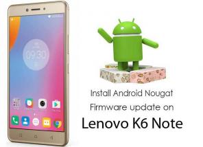 Download Installer Nougat-opdatering til Lenovo K6 Note K53 (K53a48_S218 _ROW)