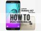 Kako posodobiti Marshmallow na Samsung Galaxy A7 2016
