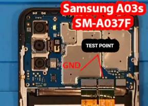 Samsung A03s SM-A037F IPT PinOUT