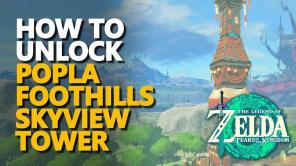 Jak odemknout Popla Foothills Skyview Tower v Legend of Zelda Tears of the Kingdom