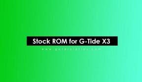 Stock ROM -asennuksen asentaminen G-Tide X3: lle [laiteohjelmiston Flash-tiedosto]