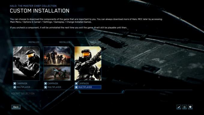 Instalación personalizada de Halo