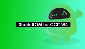 Stock ROM -levyn asentaminen CCIT W4: lle [laiteohjelmistotiedosto]