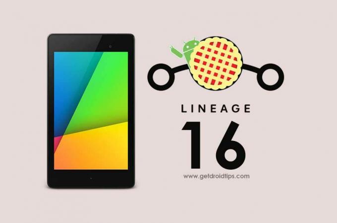 Téléchargez et installez Lineage OS 16 sur Nexus 7 2013 (Android 9.0 Pie)