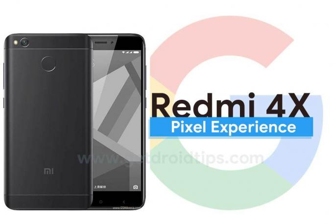 Last ned Pixel Experience ROM på Redmi 4X med Android 10 Q
