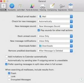 كيف يمكنني تغيير قواعد البريد من تطبيق Mac Mail الخاص بي