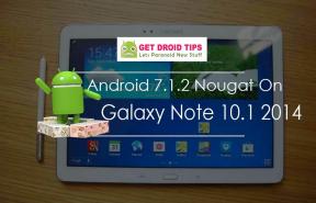 הורד את Android 7.1.2 Nougat רשמי ב- Galaxy Note 10.1 2014 (ROM מותאם אישית, AICP)