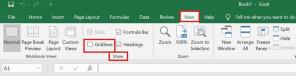 Sådan fjernes de stiplede linjer i Microsoft Excel