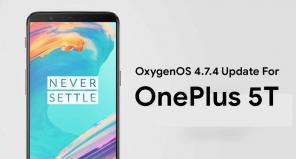 Stáhněte si a nainstalujte aktualizaci OxygenOS 4.7.4 pro OnePlus 5T