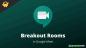 Hvad er Google Meet Breakout Rooms, og hvordan bruges det?