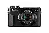 कैनन पॉवरशॉट डिजिटल कैमरा की छवि [G7 X Mark II] वाई-फाई और एनएफसी, एलसीडी स्क्रीन और 1-इंच सेंसर के साथ - ब्लैक, 100 - 1066C001