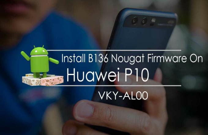 Nainstalujte OTA B136 Stock Firmware na Huawei P10 VTR-AL00