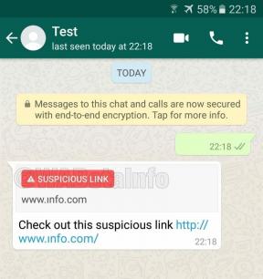 O WhatsApp Beta v2.18.204 mais recente traz o recurso de detecção de links de spam
