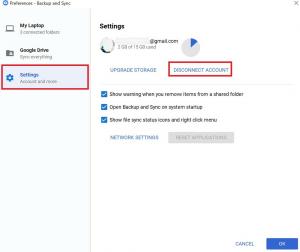 كيفية تغيير Google Drive Backup and Sync Folder Location