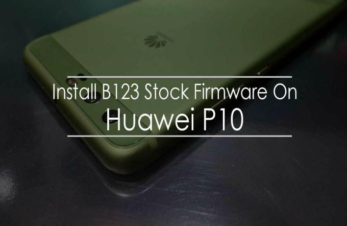 Töltse le a B123 Stock firmware telepítését a Huawei P10 VTR-L09 készülékre (Olaszország, TIM)