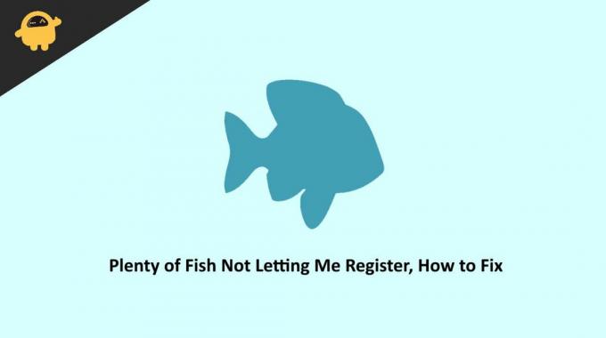 Daug žuvų neleidžia man registruotis, kaip pataisyti