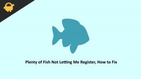 Masser af fisk lader mig ikke registrere, hvordan løser jeg det?