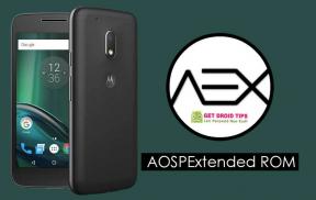 Laadige alla AOSPExtended Moto G4 Play jaoks, mis põhineb Android 10 Q-l