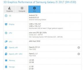 Netrukus „Samsung Galaxy J5“ (2017) gali gauti „Android 8.1 Oreo“