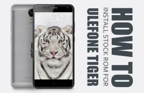 Jak nainstalovat oficiální Stock ROM na Ulefone Tiger