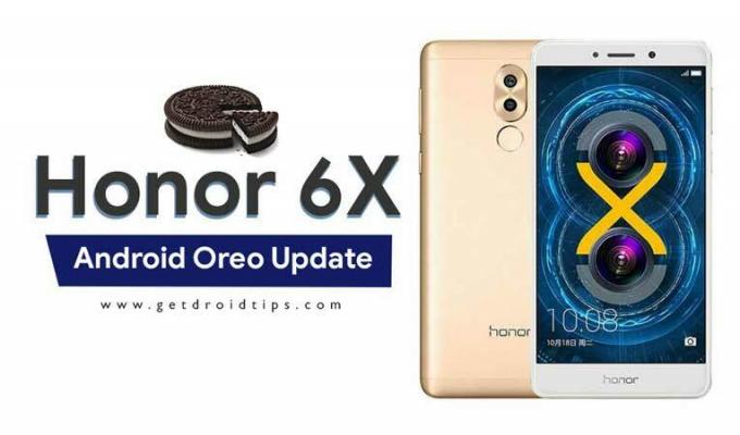 Ladda ner och installera Huawei Honor 6X Android 8.0 Oreo-uppdatering
