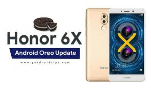 Töltse le és telepítse a Huawei Honor 6X Android 8.0 Oreo frissítést