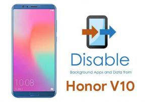 Så här inaktiverar du Honor Visa 10 bakgrundsappar och data (Honor V10)