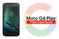 Last ned Pixel Experience ROM på Moto G4 Play med Android 10 Q