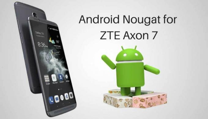 הורד והתקן את B19 Android 7.1.1 Nougat ב- ZTE Axon 7