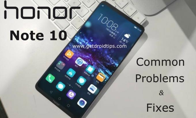 parastās Huawei Honor Note 10 problēmas un labojumi