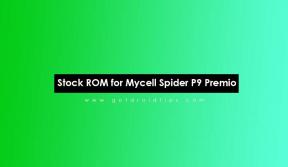 Cómo instalar Stock ROM en Mycell Spider P9 Premio [Archivo Flash de firmware]