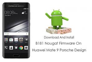 Scarica e installa il firmware B180 Nougat su Huawei Mate 9 Porsche Design