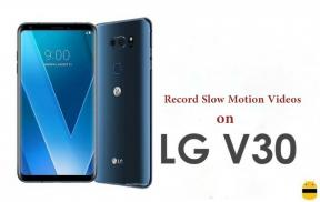 Hur man spelar in slow motion-videor på LG V30