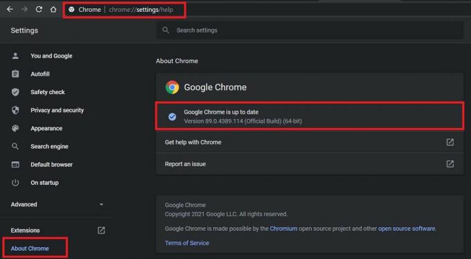 Chrome tarayıcısını güncelleyin ve Twitch akışında ses olmaması sorununu giderin
