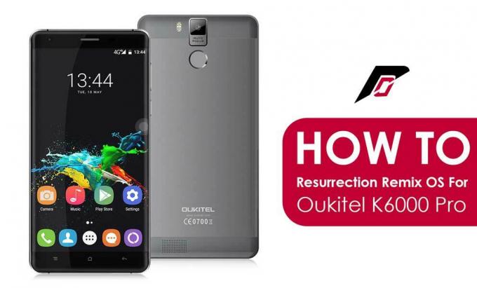 Cómo instalar Resurrection Remix para Oukitel K6000 Pro