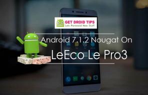 تنزيل تثبيت الإصدار الرسمي من Android 7.1.2 Nougat On LeEco Le Pro3 (AICP) (zl1، X727، X720)