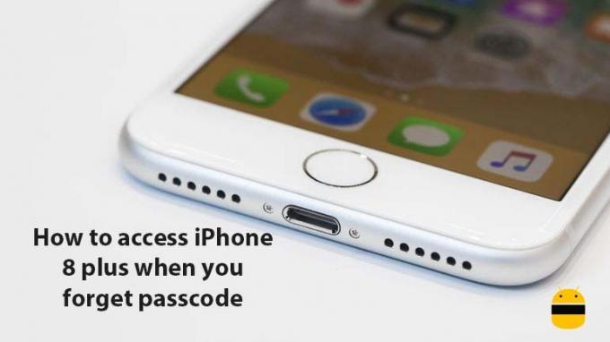 Så här får du tillgång till iPhone 8 plus när du glömmer lösenordet