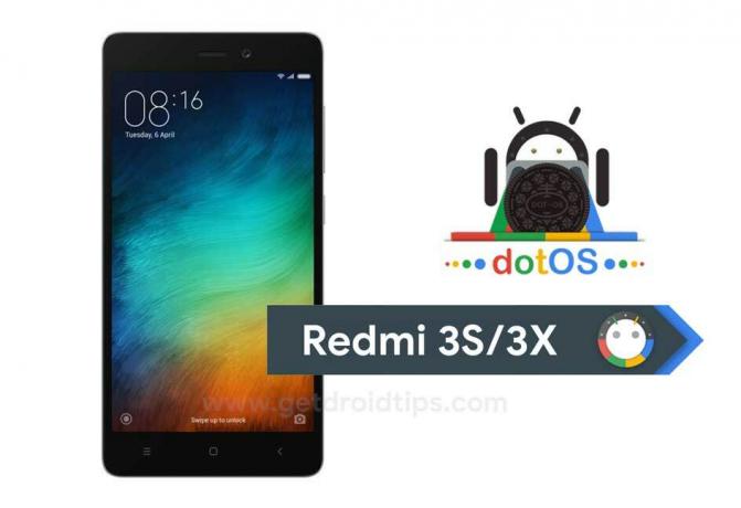 Android 8.1 Oreo (v2.1) tabanlı Redmi 3S / Prime / 3X'e dotOS yükleyin