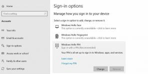 Hur fixar jag "Windows Hello Pin-alternativ för närvarande inte tillgängligt"?