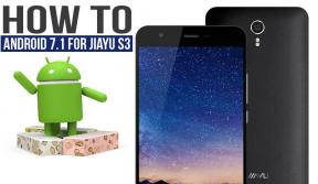 Πώς να εγκαταστήσετε το επίσημο Android 7.1.2 Nougat On Jiayu S3