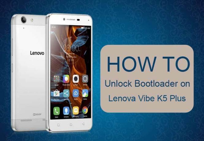 Bootloader Lenovo Vibe K5 Plus'ın kilidini açın