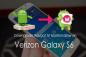 כיצד לשדרג לאחור את Verizon Galaxy S6 G920V מאנדרואיד נוגט למרשמלו