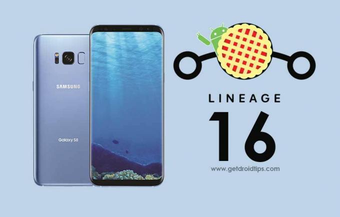 Stáhněte si a nainstalujte Lineage OS 16 na Samsung Galaxy S8 a S8 + (9.0 Pie)