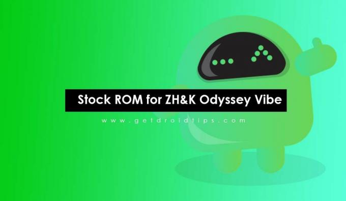 Sådan installeres lager-ROM på ZH&K Odyssey Vibe [Firmware Flash-fil]