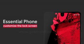 Sådan tilpasses låseskærmen til Essential Phone PH1