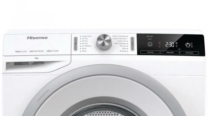 Hisense DHGA80 incelemesi: İndirimli bir ısı pompası çamaşır kurutma makinesi