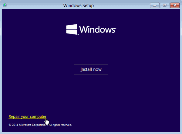 Исправлено: восстановление системы не завершилось успешно в Windows 10.