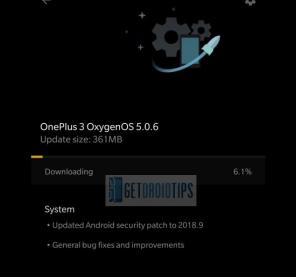 Nainstalujte si OxygenOS 5.0.6 pro OnePlus 3 a 3T [Stáhnout ROM]