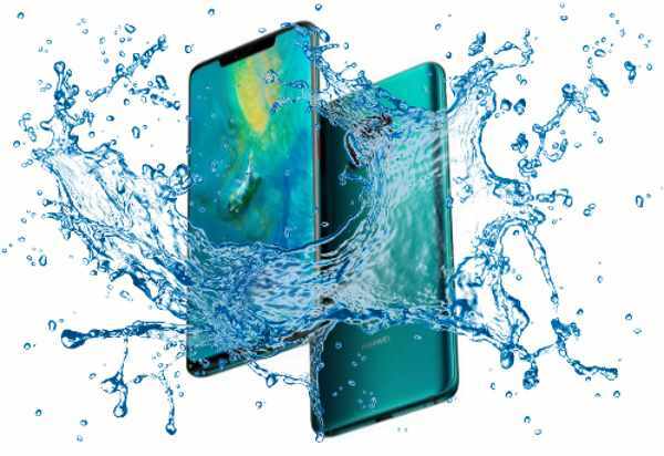 هل جهاز Huawei Mate 20 Pro مضاد للماء؟