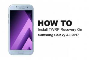 Sådan rodfæstes og installeres TWRP-gendannelse på Samsung Galaxy A3 2017